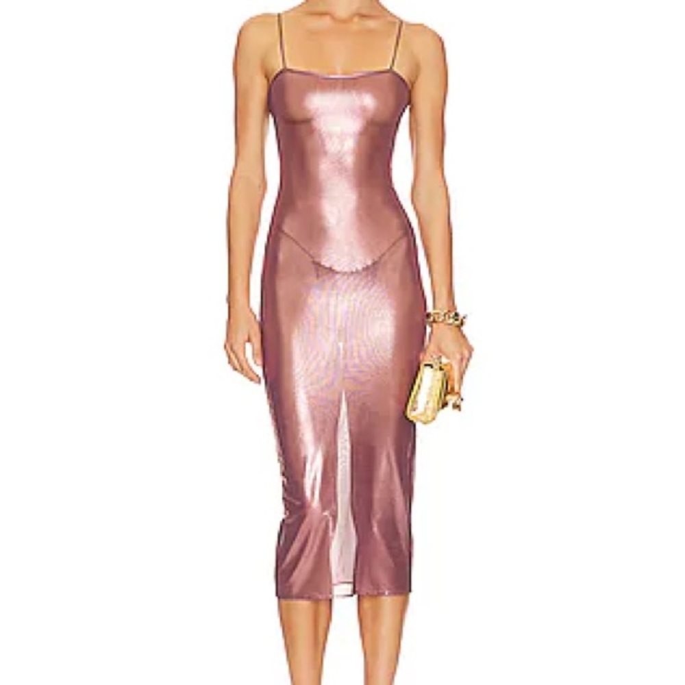 SUBSURFACE Liquid Midi Dress